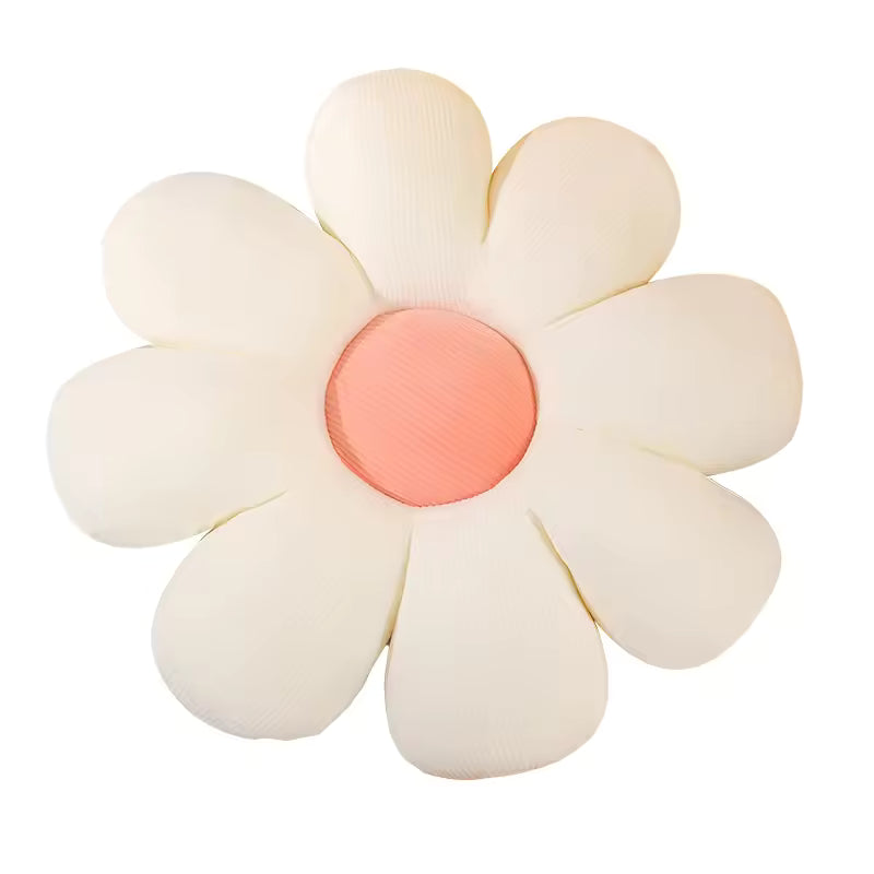 Flower Plush Pillow – Soft Stuffed Floral Cushion for Room Decor & Gifting