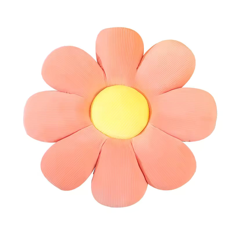 Flower Plush Pillow – Soft Stuffed Floral Cushion for Room Decor & Gifting